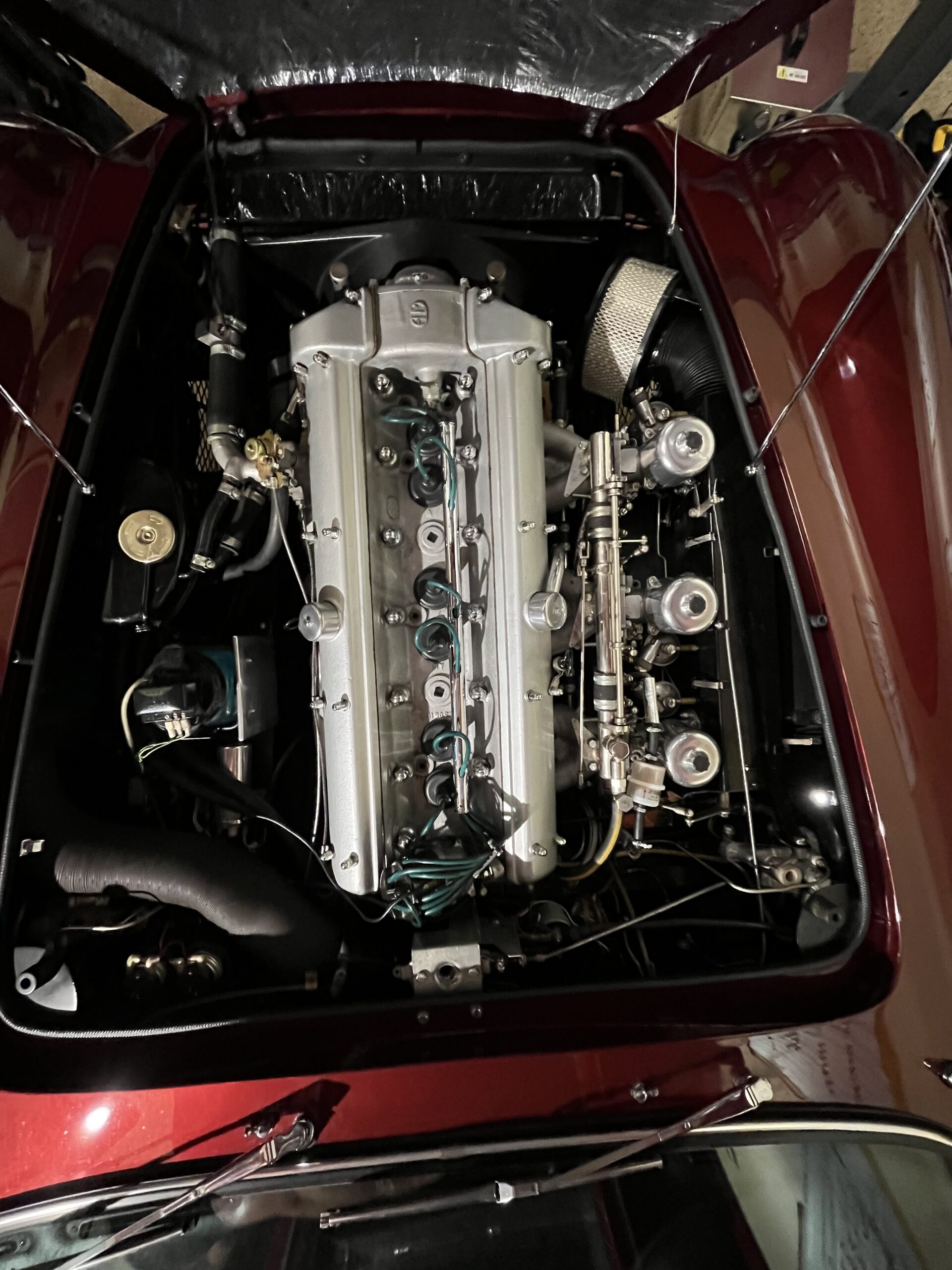 1966 Aston Martin DB6 Engine bay