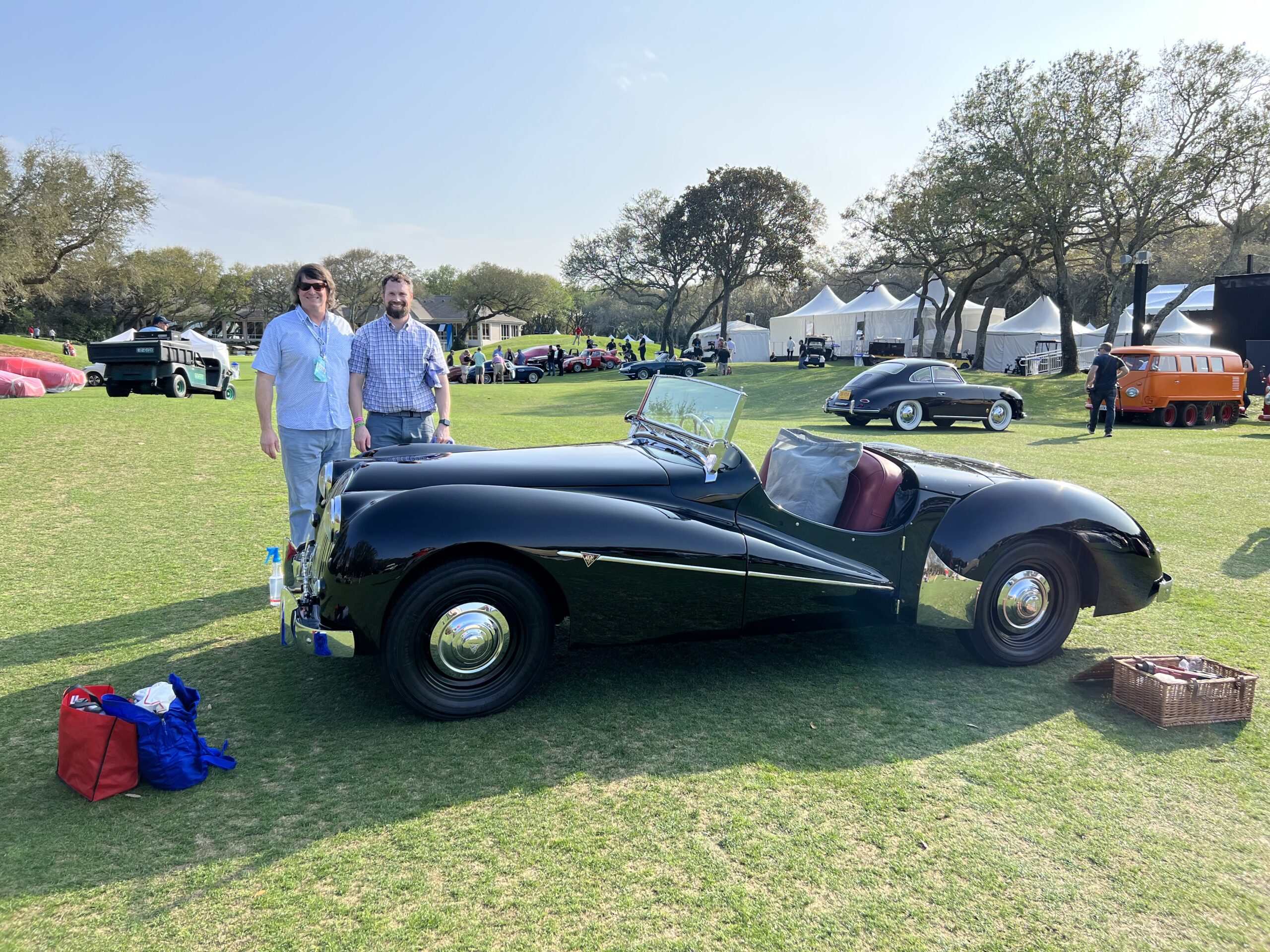 1950 Alvis TB-14 at Amelia Concours 2023